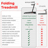 Treadmill Running Machine with Auto-Incline Foldable Electric Home Gym Fitness