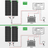 100W Watt Solar Panel 12Volt Mono for Off Grid RV Caravan Boat Shed Trailer Van