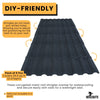 Metal Roof Shingles - Galvanized Zinc Corrugated Roofing Tile for Homes, Sheds