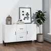 Modern Wooden Sideboard Storage Cabinet Unit With 2 Doors & 2 Drawers Wood Units