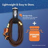 VonHaus Expandable Garden Hose 100FT, 10-Pattern Spray Nozzle & 2 Brass Fittings