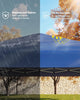 10X10FT Pop Up Canopy Beach Tent Sun Shade with 3 Adjustable Height Sandbags