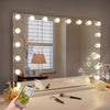 Bluetooth Hollywood Vanity Make Up Mirror with Lights 18 LED Light Up Metal Wall
