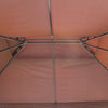 3x4M Garden Metal Gazebo Marquee Patio Party Tent Canopy Shelter w/ 2-tiers Roof