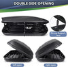 Rooftop Cargo Box Carrier 14 Cubic Hardshell Rooftop Cargo Carrier Universal Car