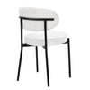 Dusk Mia Ivory Boucle Set of 2 Dining Chairs