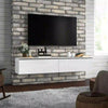 Floating TV Stand Cabinet for 70 Inch TVs High Gloss Wall Mounted TV Unit 160cm