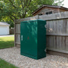 GRP Electric Enclosure Kiosk Cabinet Meter Box Housing,W700xH1000xD350mm,Green