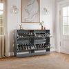Vida Designs 4 Drawer Shoe Cabinet Hallway Storage Space Unit Shelf