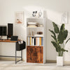 5-Tier Bookcase, Tall Bookshelf w/ Adjustable Shelf, Refurbished