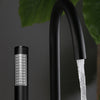 Bathroom Tap Bath Shower Mixer Black Floor Mounted Free Standing