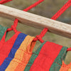 Cotton Hammock Soft Portable Swing Chair w/ Headrest & Side Pocket