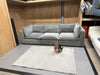 Dusk Boston 3 Seater Sofa In Grey Fabric RRP £999