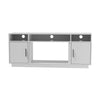 LED Fireplace with TV Stand Unit Cabinet Electric Fire Heater Flame Living Room