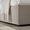 Dusk Madison Stone Grey Linen Look Double Ottoman Storage Bed RRP £899