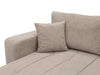 U-Shaped Corner Sofa Bed Symmetrical with Storage Velour Fabric FURYN U