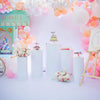 5PCS Metal Plinth Cylinder Dessert Pedestal Wedding Cake Flower Display Stand