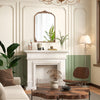 Arched Vintage Mirror Dramatic Arched Mirror 90 cm x 61 cm-Gold