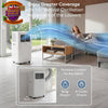 12000 BTU Smart Portable Air Conditioner WiFi Remote 4-in-1 Class A 30m² AC