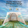 Inflatable Tents Blow Up Tent Waterproof Air Glamping 4 - 6 Person w/Pump