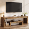TV Stand for 55/60/65/75-Inch TVs,63-Inch Farmhouse Entertainment Center Console