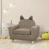 Kids Sofa Chair Toddler Armchair for Bedroom Playroom Brown