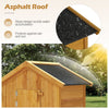 Garden Storage Shed Outdoor Tool Utility Pool Equipment Cabinet Asphalt Roof