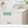 Modern Sink Organizer Storage Cabinet Under Sink Cabinet-White