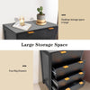 Chest of Drawer Wood 4 Drawer Dresser Chest Closet Storage Organizer for Bedroom