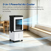 15L Evaporative Air Cooler Portable Home Fan 3 Speed Remote Timer UK