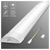 LED Batten Light 4FT 6500K Daylight Fluorescent Strip Light Slim Fitting Garage