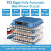 192 Egg Fully Automatic Incubator - Digital Egg Hatcher with Auto Turning