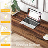 55'' Large Simple Industrial Computer Desk Study Writing Table for Home/Office
