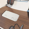 24" X 14" Boat Hatch, 180 Degree Lid Hinge Boat Deck Hatch with Non Slip Surface