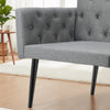 Double Fabric Sofa Single Bed Sleeper Couch Sofabed Settee Recliner Beds Pleqkkn
