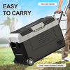 55L Portable Car Refrigerator Dual Zone 12/24V Compressor Fridge Freezer -20-20℃