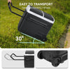 60L Portable Car Refrigerator -20°C to 20°C Dual Zone Camping Fridge/Freezer