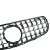 Chrome Grill For GLC-Class X253 GLC220 GLC350 Front Radiator Grille 2015-2019