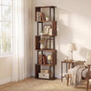 Freestanding Open Shelving Unit Space-Saving Decorative Display Shelves