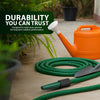 30M REINFORCED GARDEN HOSE PIPE TUBE SET SPRAY WATERING NOZZLE FULL SET FITTINGS