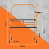 Portable Mobile Work Platform - Scaffold Platform with Wheels