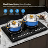 Electric Induction Hob 4400W 2200W Portable Hot Plate Hobs Digital Touch Cooker