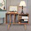 Record Player Stand with Vinyl Storage Holds Up to 300lb, Large Record Player Ta