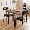 Dining Table Set with 2/4 Chairs, Modern Design for Kitchen, Home, Patio, Garden