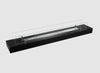 Bio fireplace insert 120 cm matt black with glass