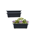 70cm Trough Long Window Box Planter Flower Box Garden Plastic Plant Pot Planter