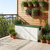 Large Outdoor Storage Box Garden Patio Plastic Chest Lid Container Multibox Shed