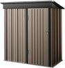 5 X 3FT Metal Garden Shed Outdoor Storage Cabinet House Box Pent Roof Lockable