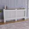 Arlington Radiator Cover White Traditional Modern Cabinet Wood Grill Furniture