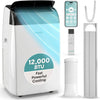 BRAND NEW SEALED: SereneLife 12000 BTU Portable Air Conditioner Wi‑Fi/App
